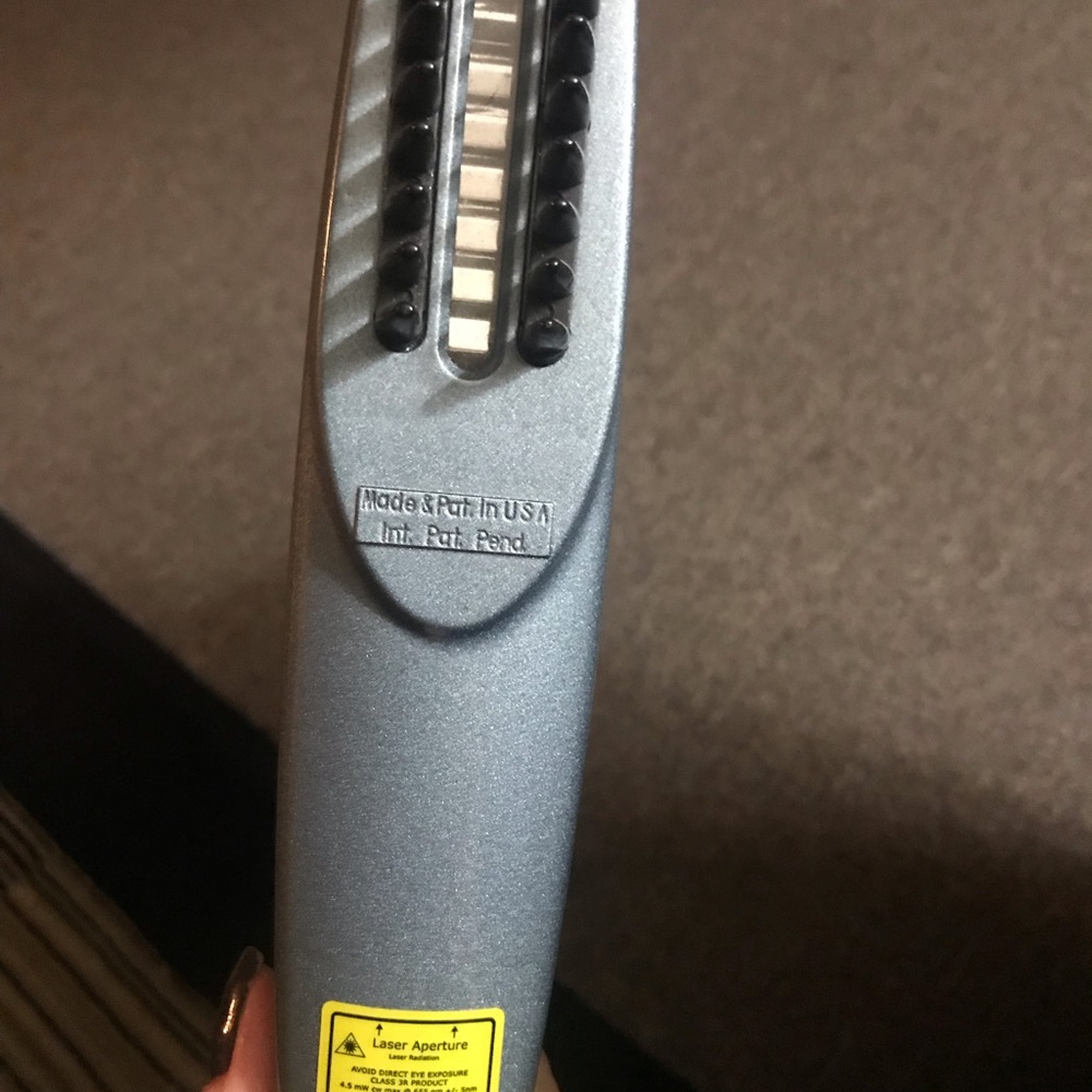 Lexington hairmax laser comb for hair growth